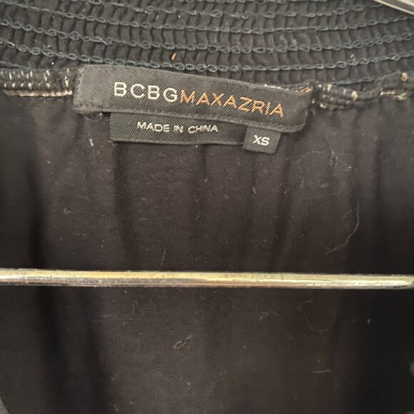 BCBG MaxAzria black midi dress - Picture 11 of 11